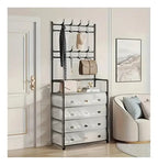 ZAPATERA CON TAPA Y PERCHERO - DistriQuilla