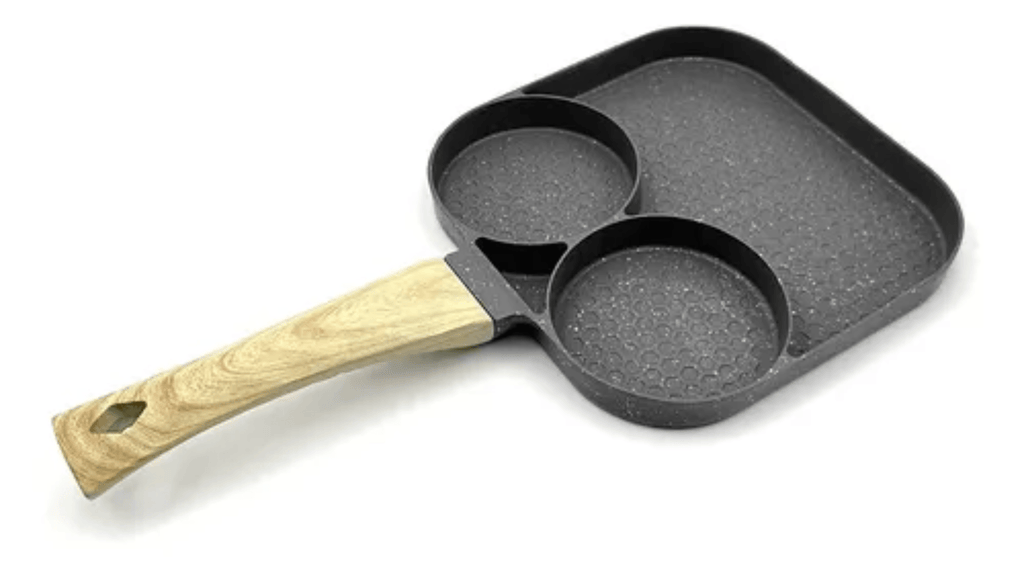 SARTEN TRES PUESTOS ANTIADHERENTE