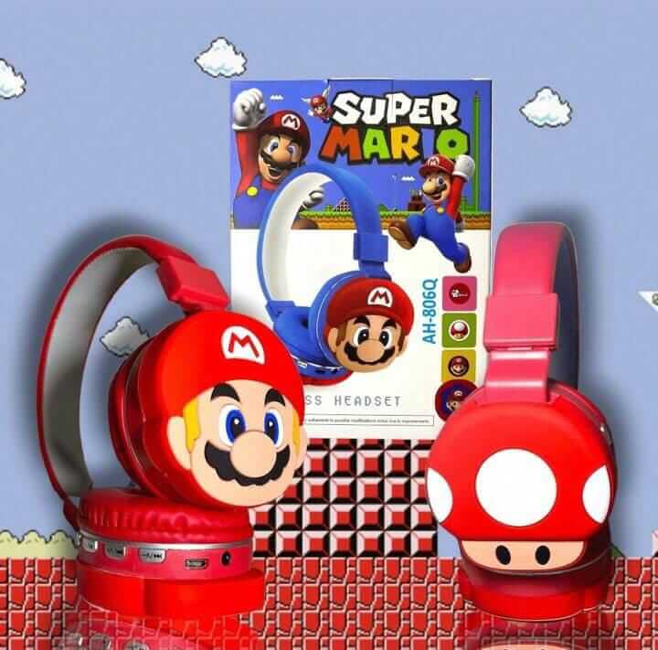 DIADEMA BLUETOOTH MARIO BROS