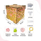 LAMPARA DECORATIVA TULIPANES