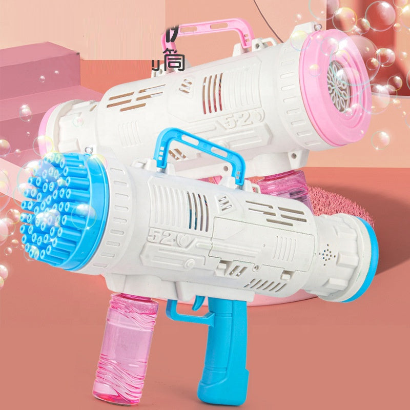 PISTOLA DE JUGUETE RECARGABLE DE BURBUJAS - DistriQuilla