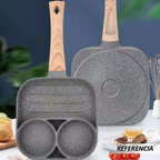 SARTEN TRES PUESTOS ANTIADHERENTE