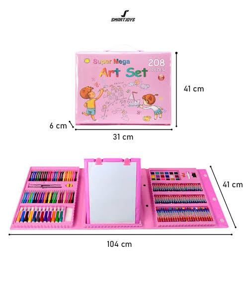 SET DE ARTE 208 PIEZAS