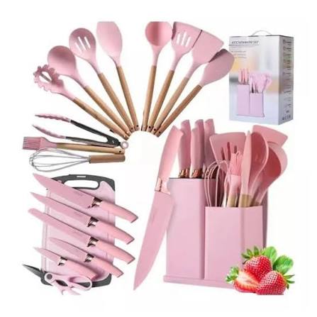SET UTENSILIOS COCINA X 19 - DistriQuilla