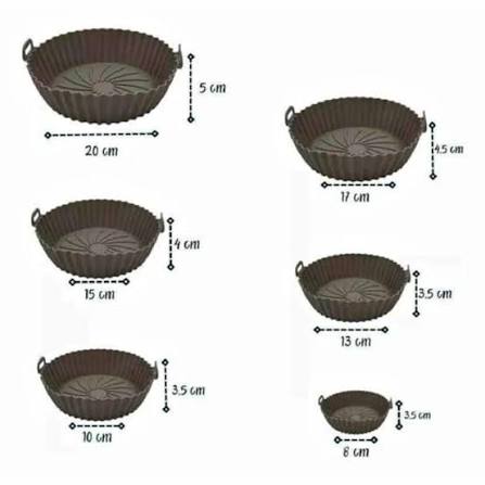MOLDE SILICONA X 6 - DistriQuilla