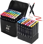 MARCADORES DOBLE PUNTA X 48 - DistriQuilla