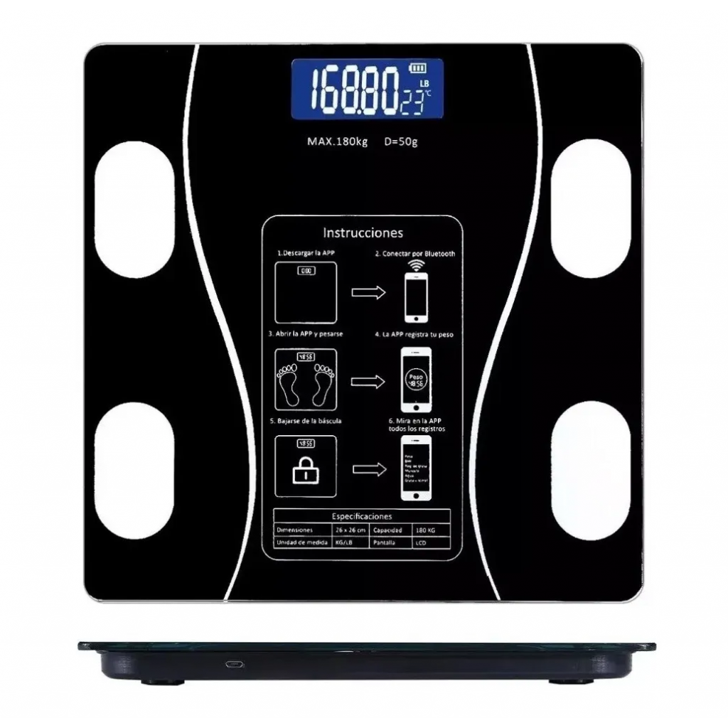PESO CORPORAL BLUETOOTH - DistriQuilla