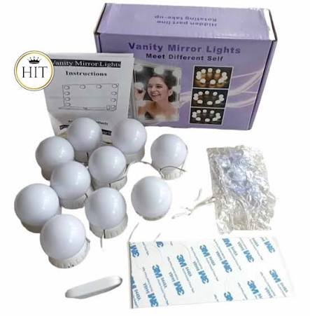 LUCES PARA ESPEJO HOLLIWOOD - DistriQuilla