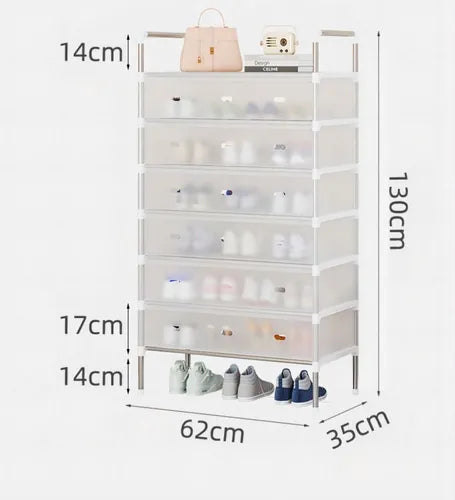 ZAPATERA 6 NIVELES CON TAPA - DistriQuilla