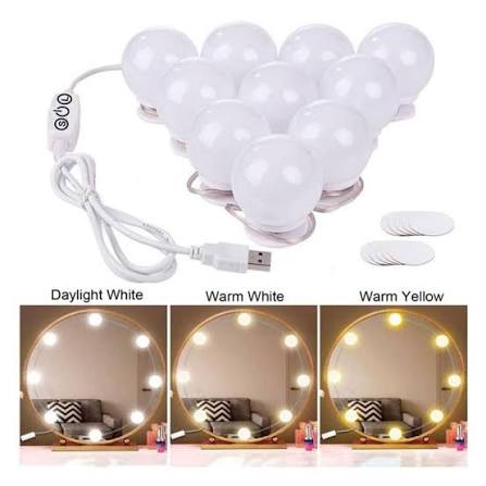 LUCES PARA ESPEJO HOLLIWOOD - DistriQuilla