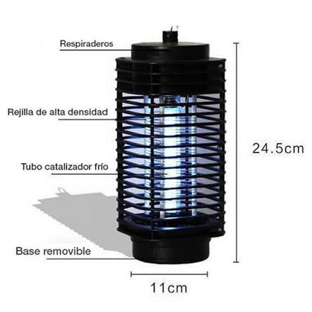 LAMPARA MATA MOSQUIITOS - DistriQuilla