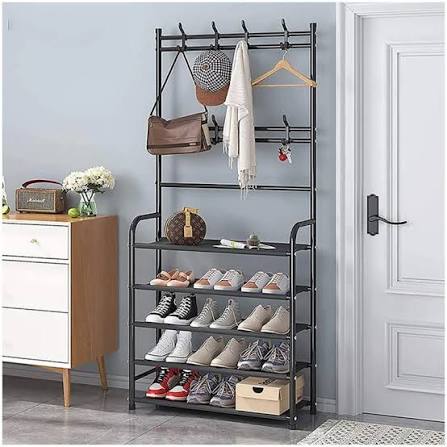 ZAPATERA CON  PERCHERO - DistriQuilla